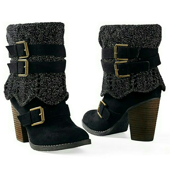 VENUS | Shoes | Sweater Buckle Bootie 